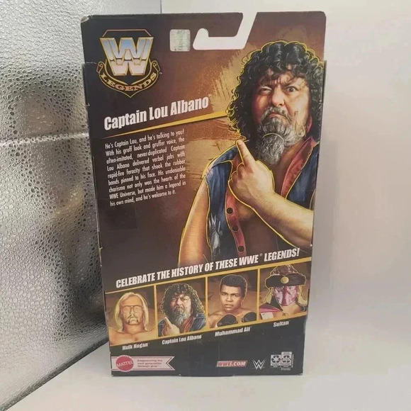 WWE Elite Collection Legends Series 22 Captain Lou Albano Target New - Picture 3 of 5